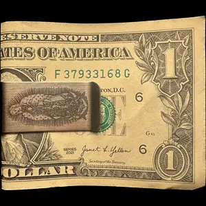 Mother Mary Stainless Steel Money Clip Business Style Wallet Durable Bifold Wallet