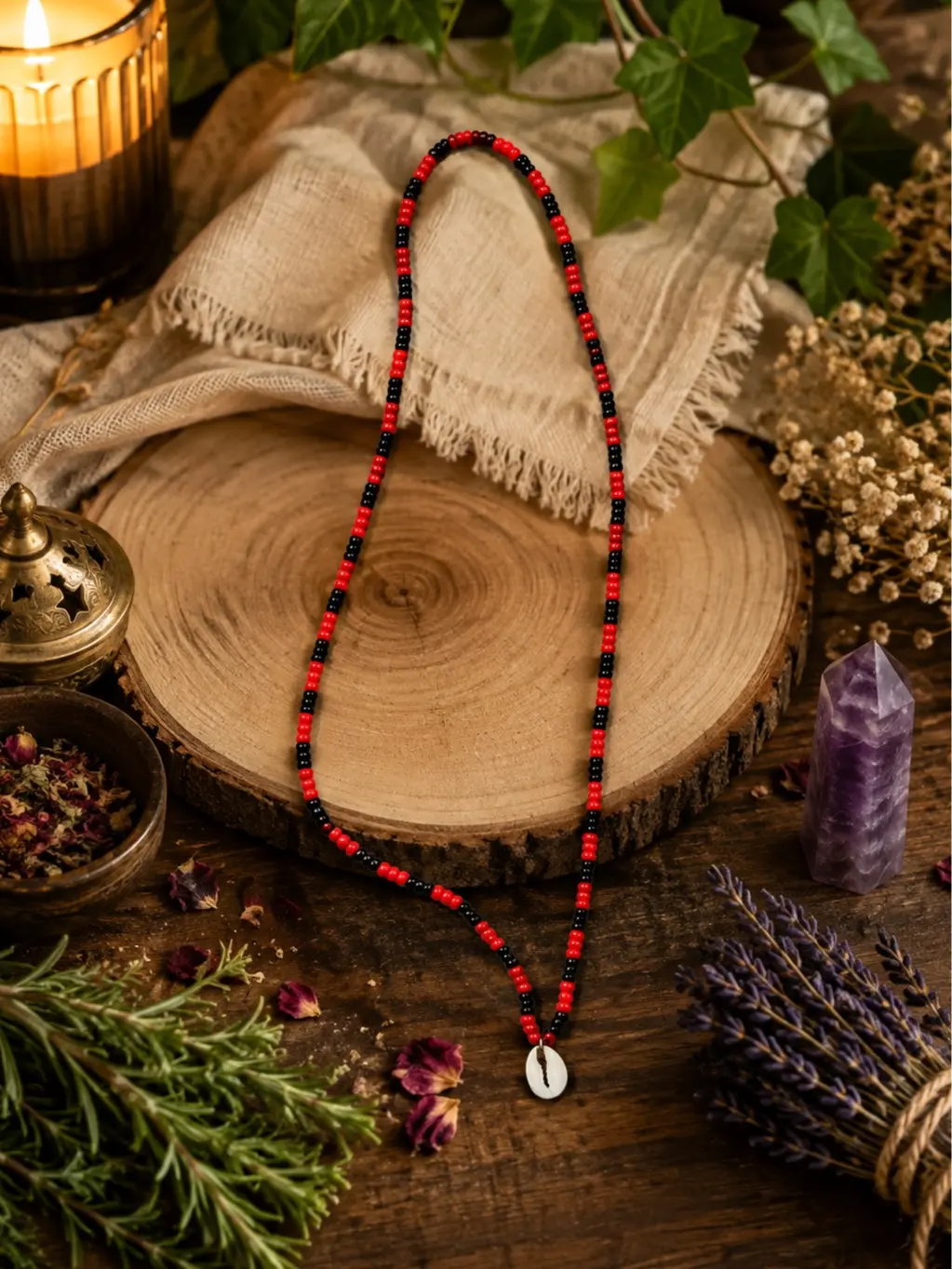 Eleke tradicional de Eleggua.