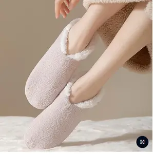 Fuzzy Lined Socks Floor Socks