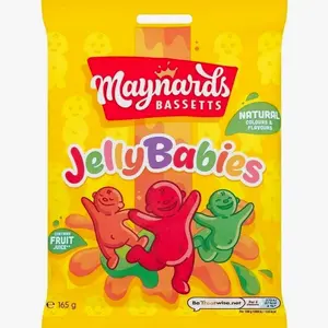 Bassetts Jelly Babies 165g (Pack of 4)