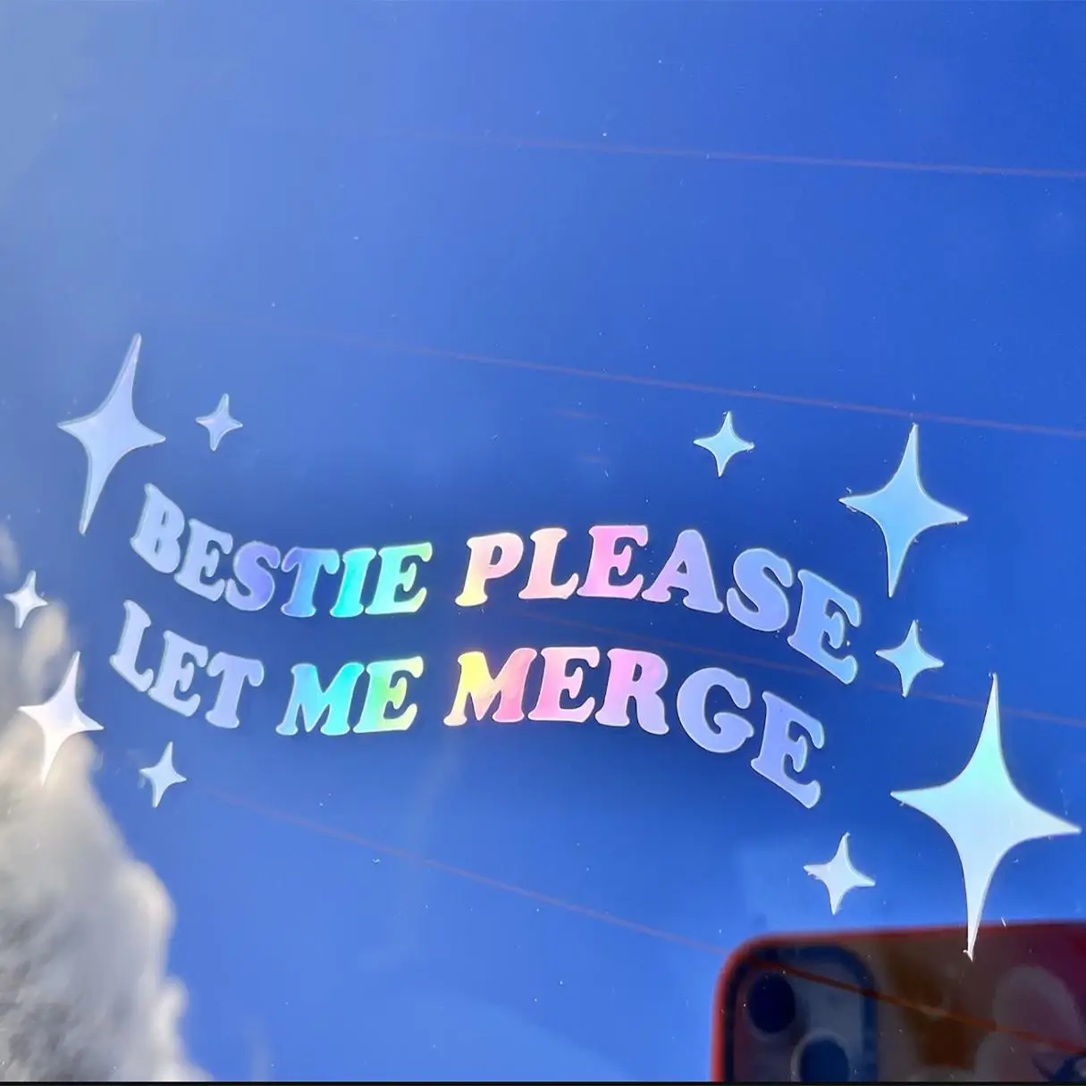 Car Sticker, Bumper Sticker, Personalized Reflective Car Decal Sticker for Car/Truck/Room Decor