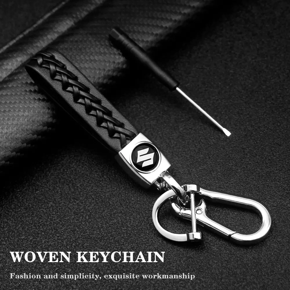 Suzuki Keychain Set, Durable & Stylish Car Accessories, Perfect Fit for Suzuki Models, Enhance Your Ride with Ease