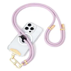 New Fashion Mobile Phone Lanyard Adjustable Outdoor Straps Universal Case Crossbody Shoulder Card Rope Anti-lost Chain for IPhon