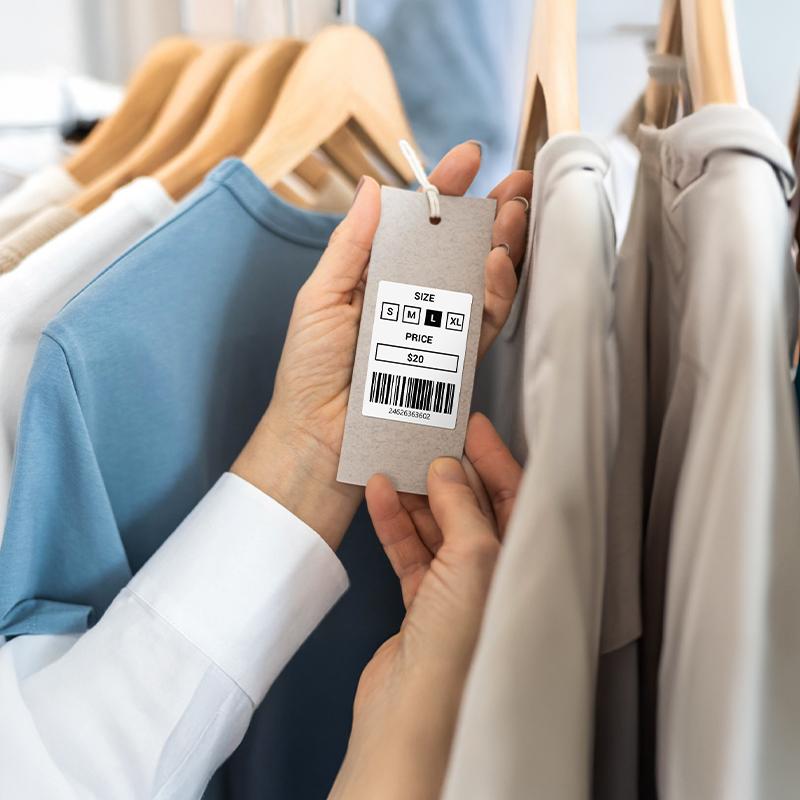 PL80E Bluetooth Thermal Shipping Label Printer, Wireless 4x6 Shipping Label Printer for Small Business,Support iOS, Android, Windows, Mac.