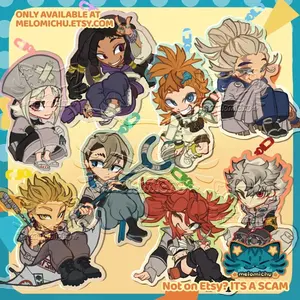 GACHIAKUTA KEYCHAINS- Wave 1+2