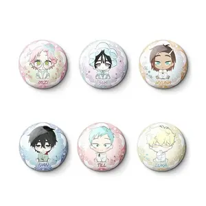 Official Alien Stage Baby Series Badge Blind Box – Cute Anime Character Pins, Random Draw Collectibles for Anime Lovers & Peripheral Fans