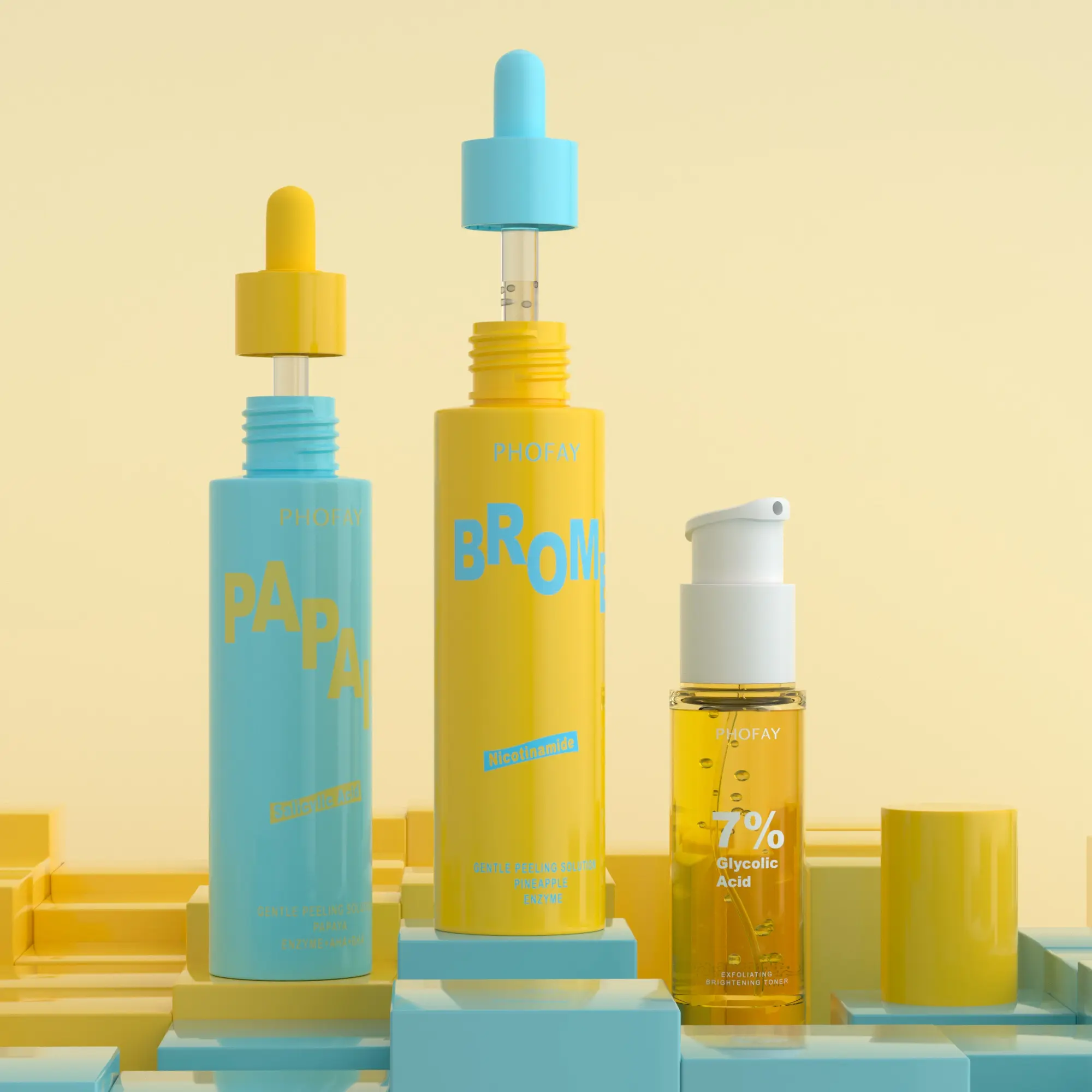 Glow Rice Ampoule & Facial Polish Duo | Brightening, Pore & Wrinkle Care | Fragrance-Free for Blackhead-Prone Skin