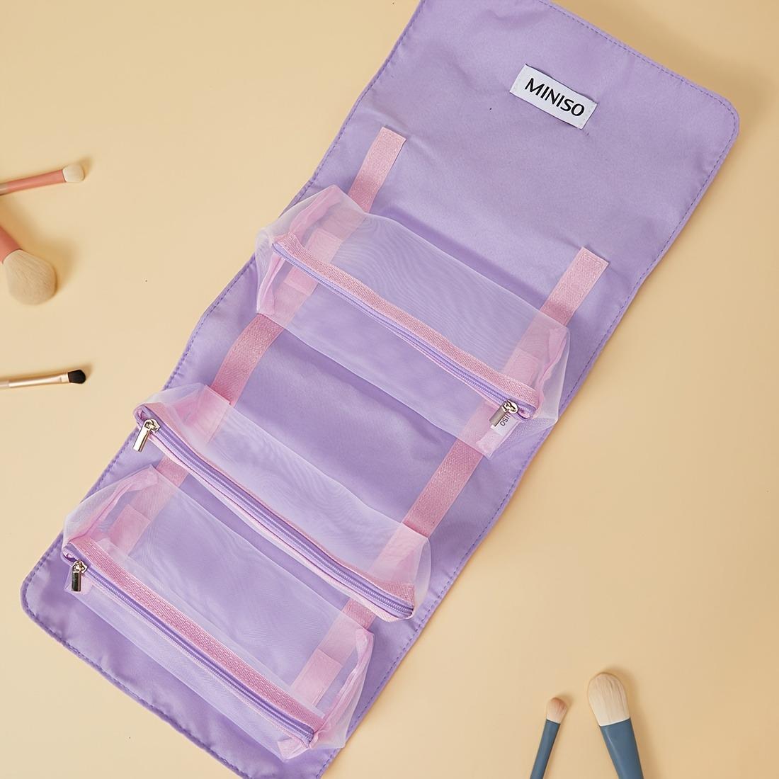 Snoopy Colorful Life Series Foldable Makeup Bag - Compact, Stylish & Adorable, Perfect for Travel & Daily Beauty Organization, Ideal Gift for Her Cosmetic Pouch Cosmetics Organizer