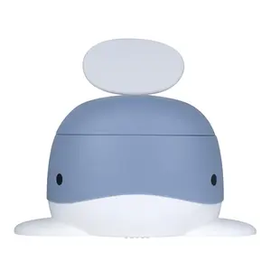 Potty Training Toilet in Whale Design, Designed in Germany, Potty Training in a Beautiful Design, Pigeon Blue