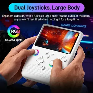 Handheld Game Console with IPS Screen, Immersive 2D & 3D Classic Games, Portable Gaming Device, Perfect for On-The-Go Entertainment