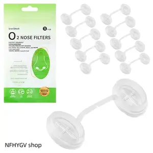 Nose Filters equipped with 3M filtration technology, effectively block pollen, dust and allergens. Comfortable to wear and easy to use, reliable daily protection tool. Ideal for people suffering from allergies, outdoor activities and dusty environments