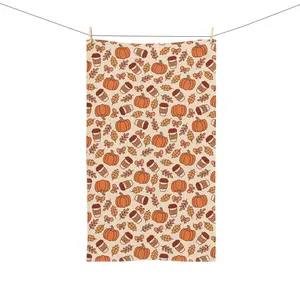 Subtle Trump Sucks Pumpkin Spice Hand Towel, Political Home Decor, FDT Pumpkin Kitchen Towel, Sarcastic Liberal Host Gift, Fall Autumn Decor