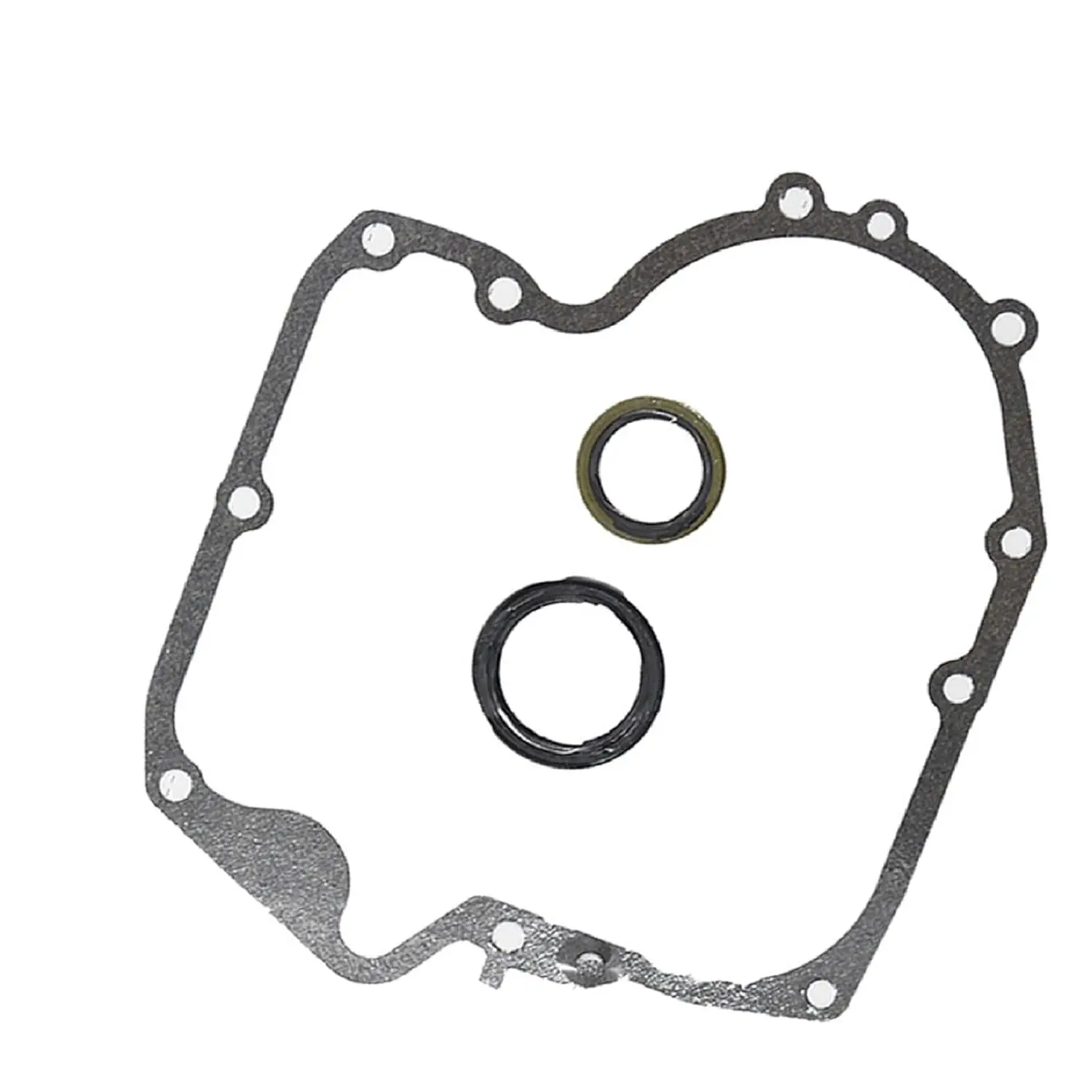 Lawn Mower Gasket + Seals Durable Set - 3-Piece Crankcase Gasket & 2 Oil Seals Combo Replacement Part, Easy Install, Fits 697110/795387, Good Condition Mechanical Hardware Component