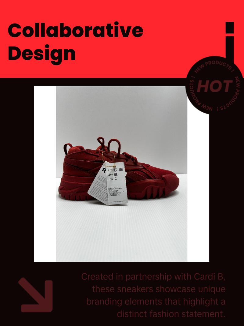 Reebok Club C V2 Cardi B Mars - Red