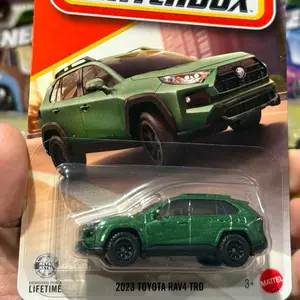 Green 2023 Toyota Rav 4 1:64 scale Diecast car Mbox