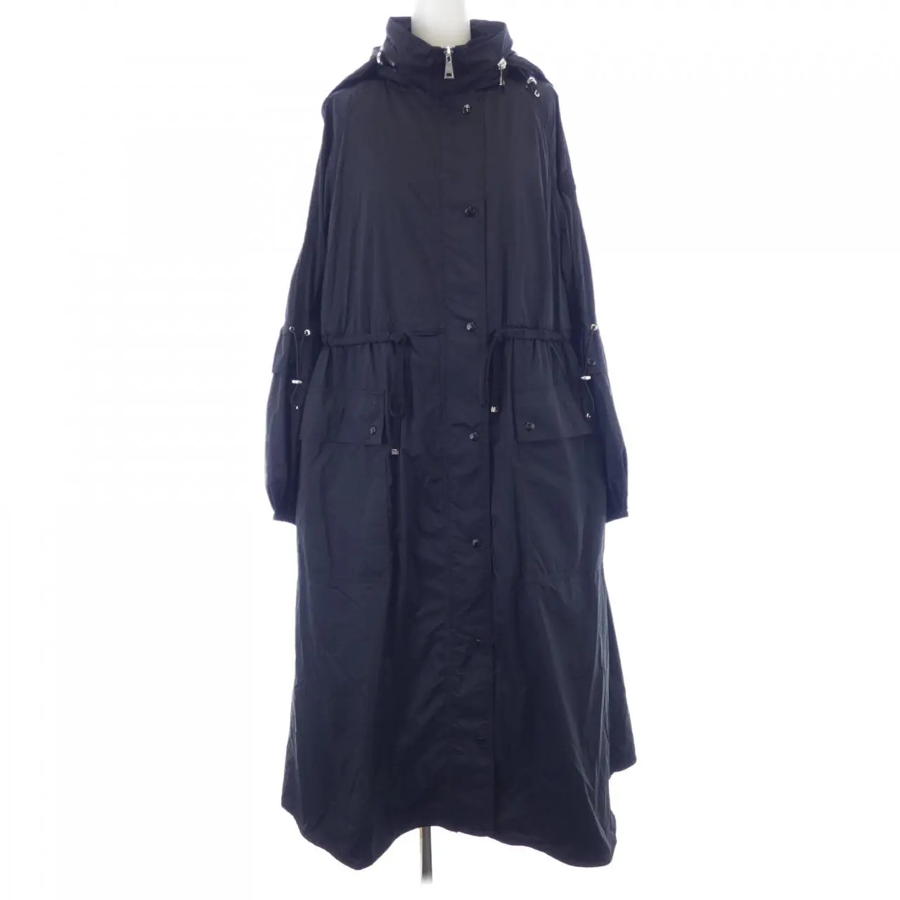 Pre-owned MONCLER Others Small Leather Goods LINS Wool Coat