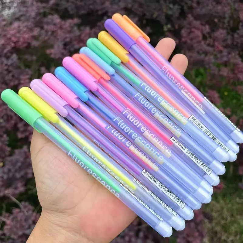 12 Colors Fine Point Pen, 12pcs Assorted Color Pen for Sketching, Anime, Drawing, Writing Pen Suitable for Taking Notes