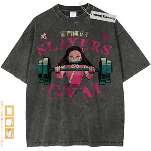 Nezuko Kamado Shirt, Demon Slayer Shirt, Anime Shirt, Vintage T-Shirt