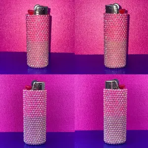 Bedazzled lighter sleeve