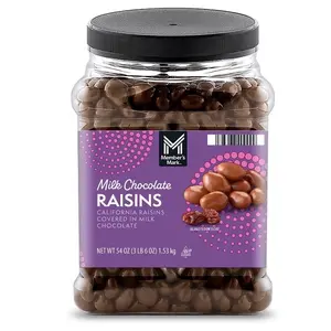 Member's Mark Milk Chocolate Raisins, 54 oz.