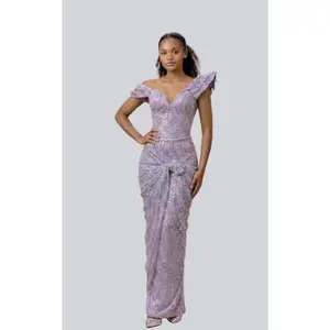Sweetheart Lavender Gown