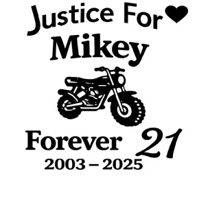 Justice For Mikey Forever 21 Vinyl Decal