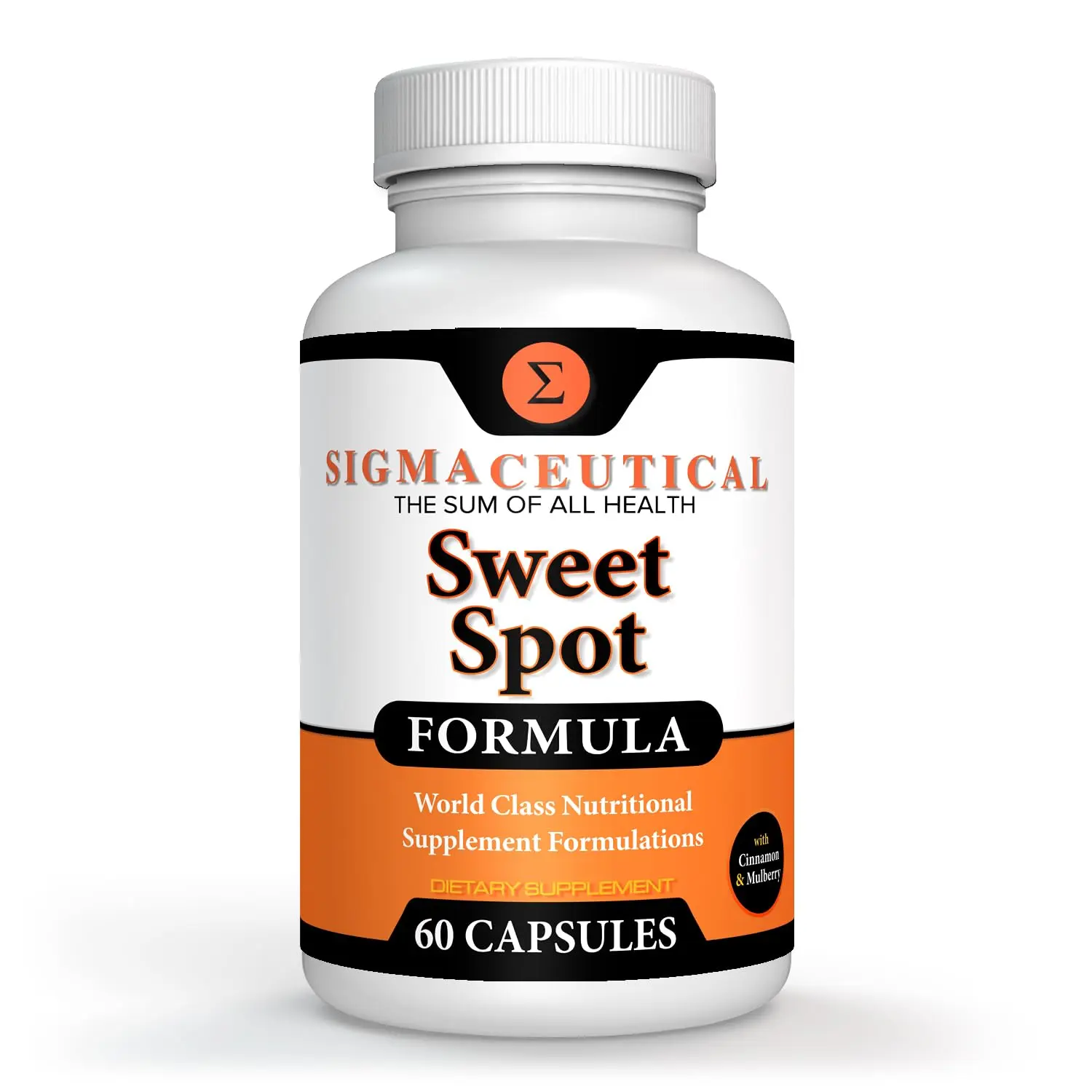 Sigmaceutical Gymnema Sylvestre Extract - Chromium Supplement - Cinnamon Supplement for Balance - 60 Capsules Fitness Edible