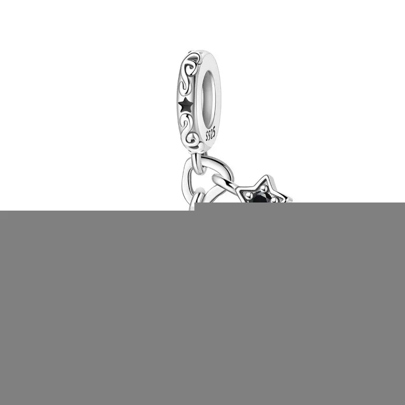 925 Sterling Silver Charm, Bohemian Spade Pendant for Women's Bracelets & Necklaces, DIY Jewelry Making, Anniversary Gift, Charms & Pendants, Spade Shape