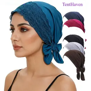 2026 lace hat edge ribbon headscarf base  toe  strap  chemotherapy