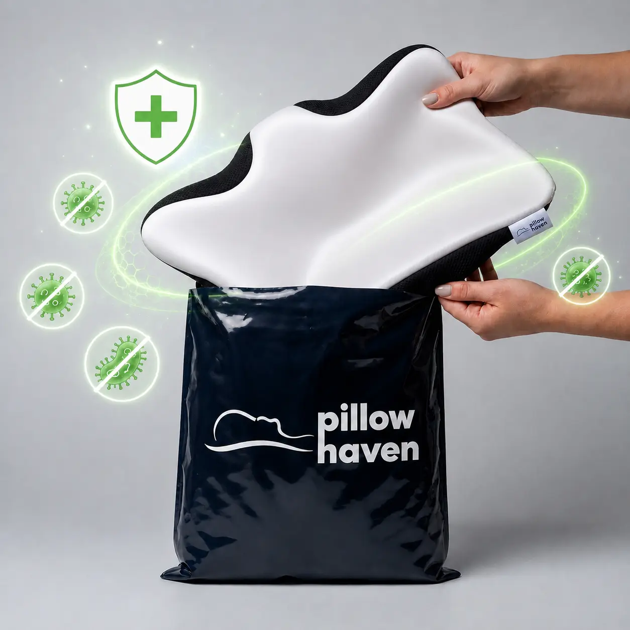Anti-Bacteria Pillow Case 3.0 | Custom Fit