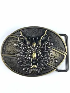 Unisex Animal Alloy Belt Buckle, Fashion Accessory for Jeans and Outdoor Clothing, Durable Design for Daily Use, Boho Style