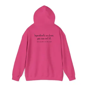 Unisex Heavy Blend™ Hooded Sweatshirt w/ back writing Menswear Tops