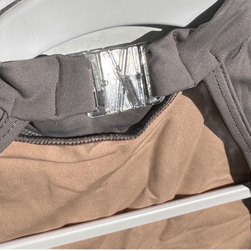 Baltogs mock neck short sleeve leotard tank charcoal gray color dance dancewear adult XS Fluffy Three-Layer