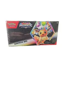 Pokémon Trading Card Game Scarlet &Violet Prismatic Evolutions SUPRISE BOX