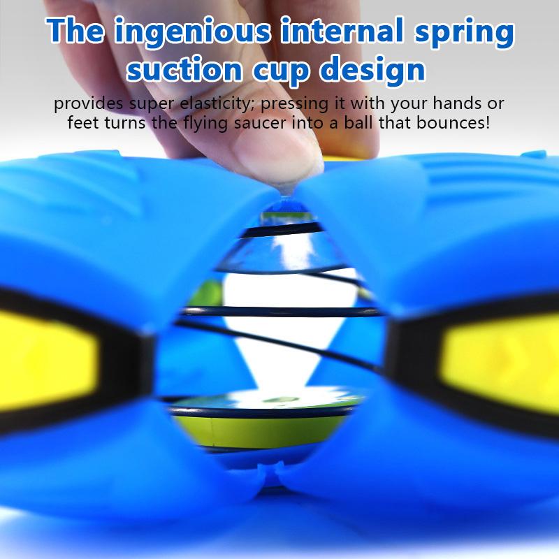 Children's Bouncy Ball Outdoor Parent-Child Stress-Relieving Interactive Ball Transformable Stomp-On Fun for Active Play