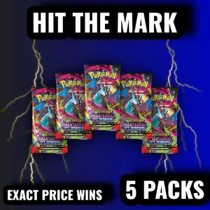 HIT THE MARK Phantasmal Flames Pokemon Booster Packs (5X BOOSTER PACKS LIVE)