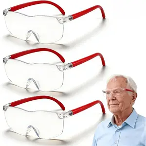 Gift-Ready 3PCS Magnifier Set, Blue Light Blocking Reading Magnifier for Seniors, Perfect for Mother’s Day, Father’s Day and Birthday Gifts for Parents, Ideal for Reading, Sewing and Detailed Work