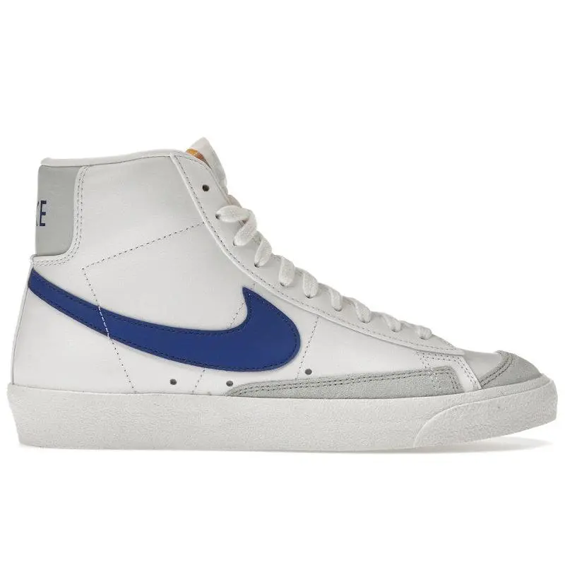 Nike Men's Blazer Mid 77 Vintage White Game Royal, from StockX