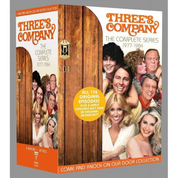 3's Company Comedy Complete Series 29-Disc DVD Set - Brand New & Factory Sealed, English Audio, Special Features, High-Quality Video - Ideal for Sitcom Fans
