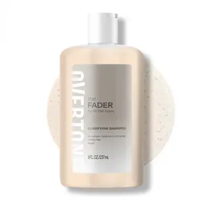 oVertone The Fader Clarifying Shampoo 8 fl oz Vegan Sulfate-Free Helps Fade Semi-Permanent Hair Color Prep Shampoo for All Hair Types