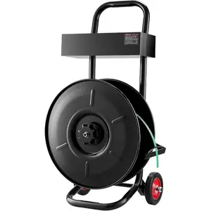 VEVOR PP Banding Strapping Kit with Strapping Tensioner Tool, Banding Sealer Tool, 328 ft Length, 100 Metal Seals, Pallet Packaging Strapping Banding Kit, Banding Packaging Strapping for PackingVEVOR Super Brand Day