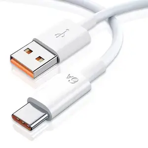 USB A to Type C Fast Charging Cable, 6A USB C Cable Compatible with Samsung Galaxy S24/S23/S22/S21/S20/S10E Note20/10