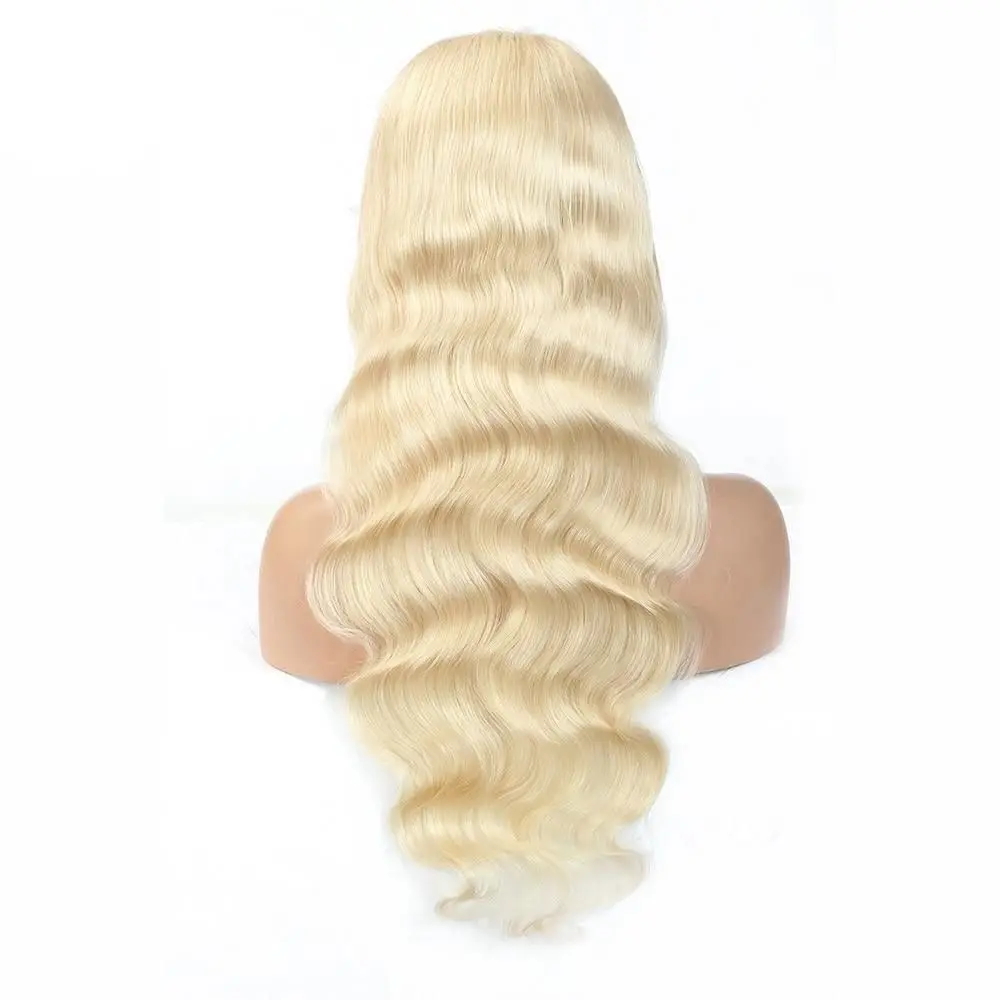 613 Blonde Synthetic Full Machine Wig, Non-Shedding 28 inch