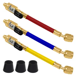 HVAC Guys Ball Valve Hose Kit