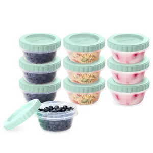 Bentgo Prep Twist-Top Containers (20-Piece Set) - Meal Prep Containers, Airtight, Reusable Meal Storage