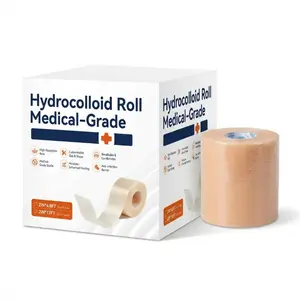 Advanced Hydrocolloid Dressing Roll - Cut-to-Size Acne & Wound Care Patches, Sterile Breathable Second Skin for Pimple Treatment, Blister Protection & Surgical Recovery