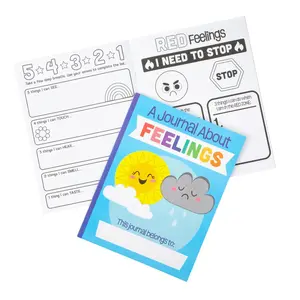 8 1/2" x 11" Social Emotional Learning Feelings Paper Journals - 12 Pc.