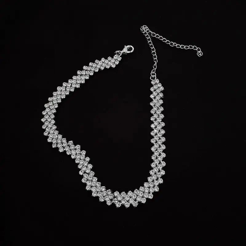 9 Necklace   Silver