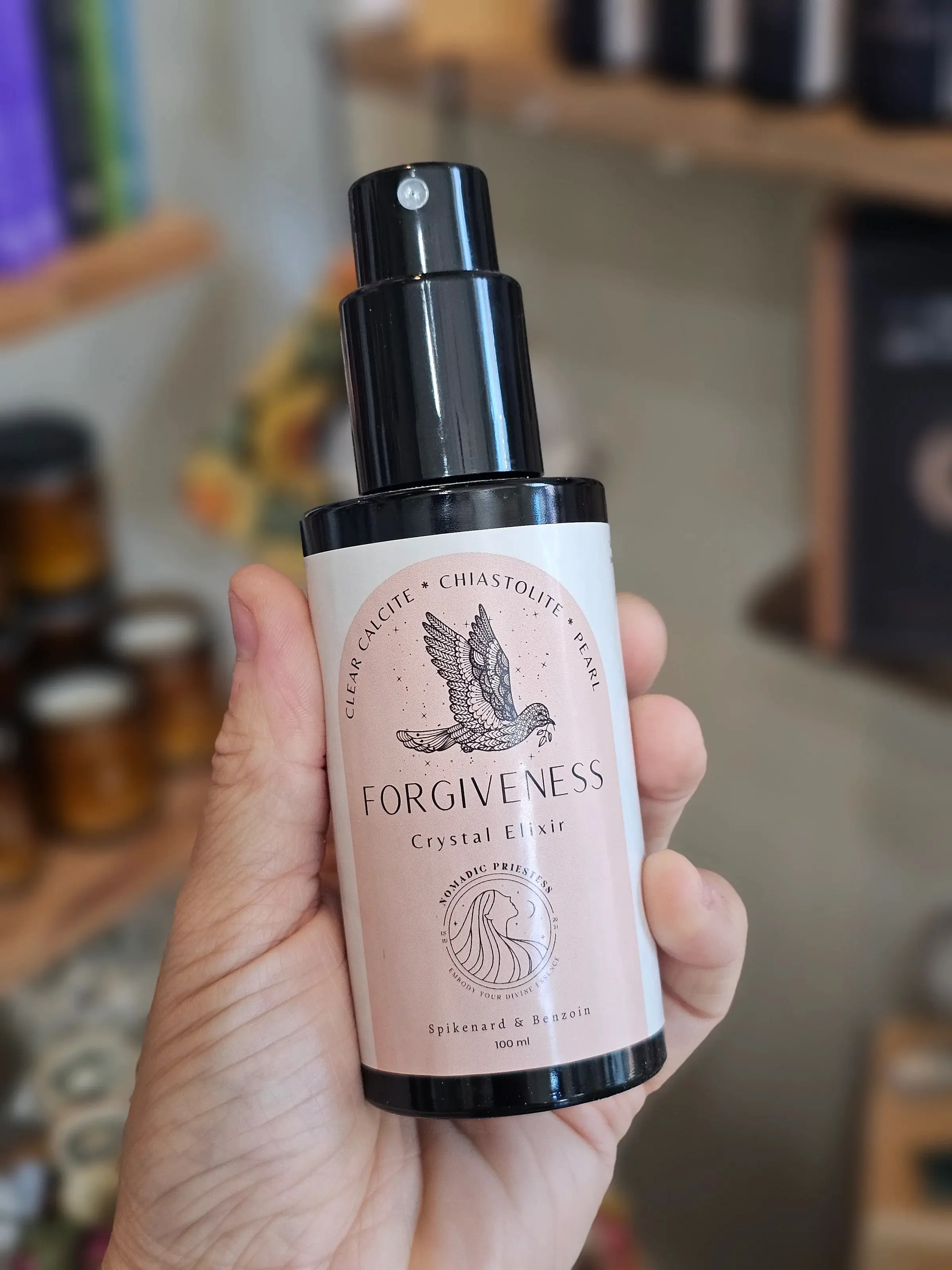 Crystal-Infused Aromatherapy Sprays Forgiveness