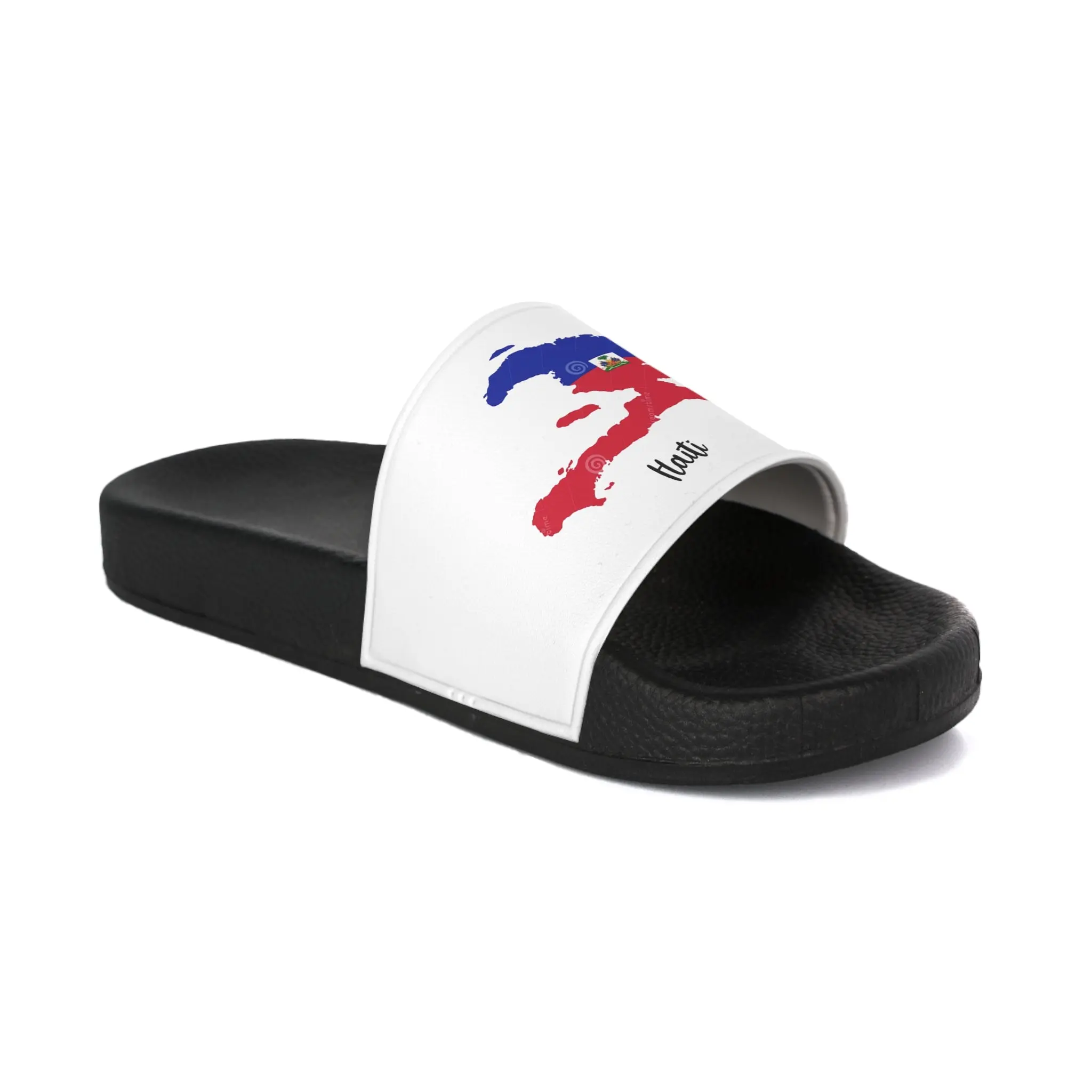 Haitian Pride Women's Slide Sandals – Comfortable Summer Footwear
